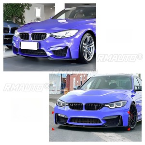 ชุดแต่งกันรอยมุมหน้ารถยนต์ สำหรับ BMW M3 F80 ปี 2015-2020 พร้อมหมุดยึดมุมและแผ่นป้องกันรอยขีดข่วน - Product Image 5