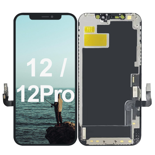LCD Screen Replacement for iPhone 12 / 12 Pro 6.1 Inch Grade a OEM Quality Mobile Phone Display with True Tone for Repair Use