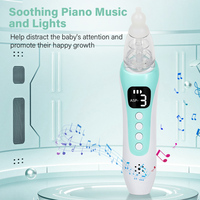 Aspirateur nasal électrique rechargeable en plastique avec logo personnalisé XBH, réglable, pour l'aspiration du mucus, OEM, bébés, tout-petits