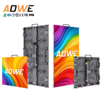 Écran LED AOWE pour scène, panneau LED 500x500mm P3P2.6P2.9P3.91, écran LED pour événements, églises, intérieur et extérieur
