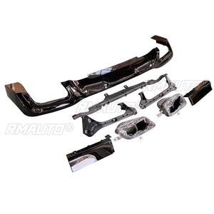 Diffuseur de pare-chocs arrière, lèvre de spoiler, séparateur et embout d'échappement pour BMW Série 2 F44 2021+ - Pièce de modification et accessoires automobiles - Product Image 3