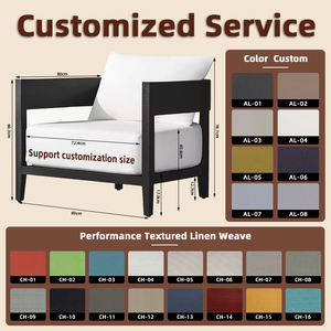 アルミ家具金属製ソファセット - Product Image 4