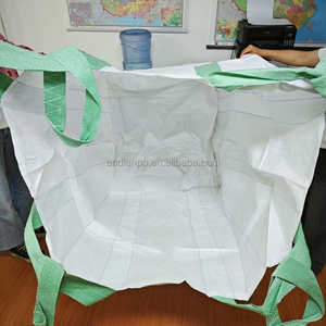 <span class=keywords><strong>Saco</strong></span> Grande de 1 Tonelada FIBC de Polipropileno Tejido, 1000 kg, con Faldón de Llenado Superior y Boquilla de Descarga Inferior, Factor de Seguridad 5:1 - Product Image 4