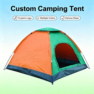 Tente de randonnée extérieure monocouche multi-personnes, pliable, portable, imperméable, protection solaire, quatre saisons, camping - Product Image 3