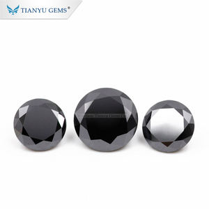 Moissanite noire en vrac, <span class=keywords><strong>1</strong></span> <span class=keywords><strong>carat</strong></span>, <span class=keywords><strong>prix</strong></span> bas, moissanite ronde 4H Sic, <span class=keywords><strong>prix</strong></span> <span class=keywords><strong>de</strong></span> la moissanite noire - Product Image 5