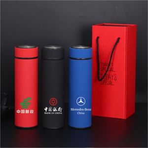 Sublimation Digital <b>Temperature</b> Termo Inteligente Stainless Steel Led Smart Water Bottle Vacuum Flask With Sens - Product Image 3