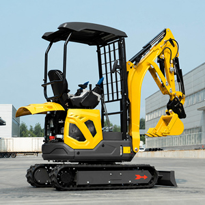 Miniexcavadora de 1.8 Toneladas, Motor de 1 a 1.5 Toneladas, Excavadora Pequeña con Certificación CE y EPA, Cabina con Techo y Red de Protección, para Construcción y Agricultura - Product Image 2