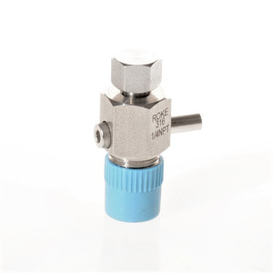Válvula de aguja de acero inoxidable ROKE 1/4NPT de alta presión para medios corrosivos - Product Image 1