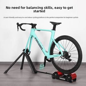 TOSUOD TS-QXT0628 Soporte <span class=keywords><strong>de</strong></span> <span class=keywords><strong>Entrenamiento</strong></span> <span class=keywords><strong>para</strong></span> <span class=keywords><strong>Bicicleta</strong></span> <span class=keywords><strong>de</strong></span> Carretera con Rodillos <span class=keywords><strong>de</strong></span> Resistencia Magnética <span class=keywords><strong>de</strong></span> Aluminio <span class=keywords><strong>de</strong></span> 6 Velocidades, <span class=keywords><strong>para</strong></span> Uso Comercial y Doméstico en Interiores - Product Image 6