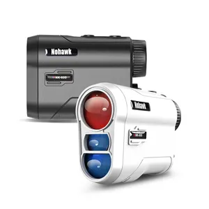 Nohawk OEM Akurasi Tinggi Digital 450M Laser Golf Jarak Telescope Range Finder dengan Sudut Kemiringan dan Pinseeker Teknologi