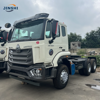 Camion tracteur d'occasion HOWO NX 6x4 SINOTRUK LHD 371HP 400HP 50T+ Diesel Prime Mover