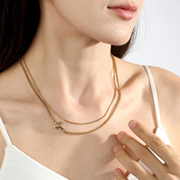 Collection de Colliers en Acier Inoxydable Plaqué Or 18K PVD, Perles Colorées, Pendentifs, Vente en Gros Usine, Bijoux OEM ODM