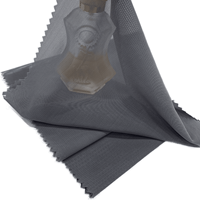 Tela de Crinolina de Secado Rápido de 140GSM para Vestidos, Malla Elástica de Poliéster y Spandex para Lencería de Niñas, Estilo Liso