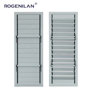 Persianas de Aluminio Ajustables para Ventanas Exteriores Grandes ROGENILAN, Ventanas <span class=keywords><strong>con</strong></span> Rejilla Antimosquitos y Aislamiento Acústico - Product Image 1