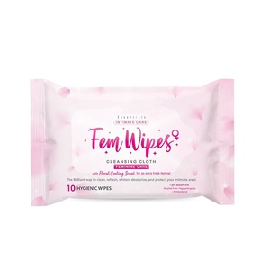 Vente en Gros de Lingettes Nettoyantes pour Femme Lingettes Intimes Féminines Naturelles Biodégradables - Product Image 2