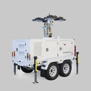 7000w הידראולי רכב תורן דיזל רכוב מחולל מגדל אור נייד - Product Image 2