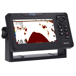 ONWA KP-27F 7-inch <strong>GPS</strong> <strong>Chart</strong> <strong>Plotter</strong> Fish Finder/ <strong>GPS</strong> Navigator <strong>With</strong> <strong>Echo</strong> <strong>Sounder</strong> - Product Image 1