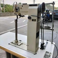 MACHINE À COUDRE INDUSTRIELLE D'OCCASION, PRIX D'USINE, AIGUILLE SIMPLE, AIGUILLE DOUBLE