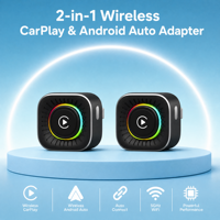 Boîte de navigation GPS CarPlay, commutation rapide entre deux téléphones, adaptateur CarPlay