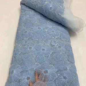 Tejido <span class=keywords><strong>bordado</strong></span> de vestido de novia, tela de encaje al por mayor, encaje <span class=keywords><strong>en</strong></span> línea, venta de telas de vestido con <span class=keywords><strong>bordado</strong></span> nupcial - Product Image 2