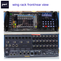 Mezclador Digital Behringer WING Rack de 48 Canales y 28 Buses, Estéreo Completo, con 24 Preamplificadores Midas PRO