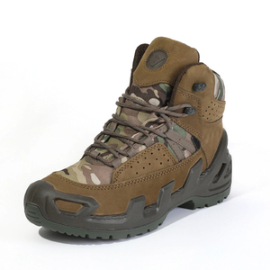TSB08 Brown Camouflage Outdoor Waterproof <b>Hiking</b> <b>Boot</b> Suede Brown All Seasons Trekking Shoe - Product Image 1