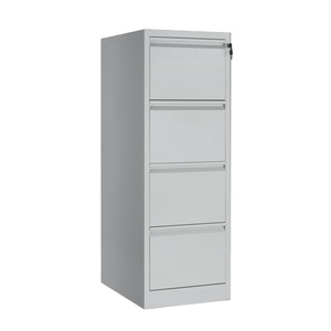Armoire de classement verticale 2/3/4 tiroirs, utilisation efficace de l'espace, construction métallique, serrure à clé, design moderne, atelier, salle de sport, facile à utiliser - Product Image 6