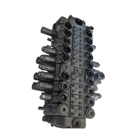 Excavator Kubota U40 45 50 55 57 155 161 Distributor Perakitan Katup Multi-arah Katup Kontrol Utama