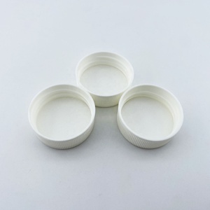 PP Plastic Ribbed Side Bottle Cap 40MM Tamanho Grande Frasco De Vidro De Plástico Pode Tampa De Vedação 40/410 Listrado Tampa De Parafuso <span class=keywords><strong>Jar</strong></span> Tampas - Product Image 2