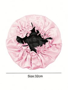 Gorros y Pañuelos Personalizados con Logotipo Mommy Me, Gorro de Satén para Niñas y Mujeres, Ajustable para Cabello Rizado Natural - Product Image 3