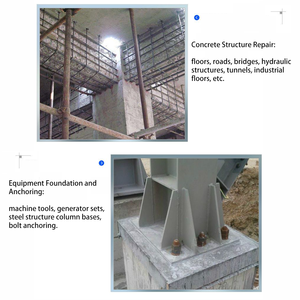 Mortier de réparation X410 à prise rapide, renforcé de fibres, haute résistance, auto-nivelant pour structures en béton à partir de -5 ℃ - Product Image 4