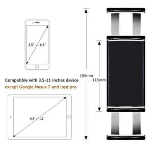 Soporte para tableta de brazo largo Flexible para escritorio de cama 5-11 soporte para tableta de teléfono para Xiaomi Pad <span class=keywords><strong>Huawei</strong></span> Samsung Teclast soporte para iPad - Product Image 5