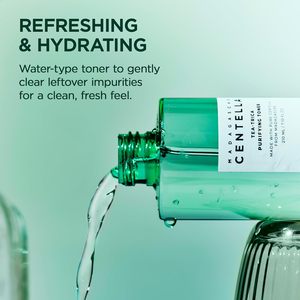 SKIN1004 Tea-Trica Purifying Toner 7.10 Fl.oz, 210ml, Tonico Viso Coreano con Acqua di Foglie di Tea Tree, Centella Asiatica e BHA - Product Image 5