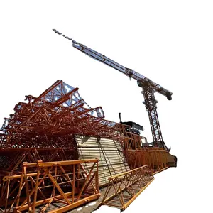 QTP/6015 Up To 6 Tons Available Flat Top Tower Crane Manufacturers