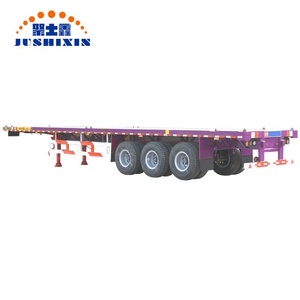 Ampliamente utilizado 40 pies 2 3 4 ejes de carga del remolque del camión - Product Image 3