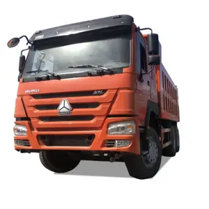 Howo heavy duty Tipper 40T 50 Ton Diesel power 6X4 Rhd Drive 336/371 Hp Used Dump Truck to Tema