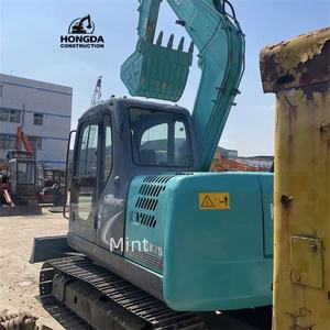 Mini-pelle Kobelco Sk75 Sk55 de 7.5 tonnes d'occasion à bas prix de bonne qualité à vendre au Japon - Product Image 3