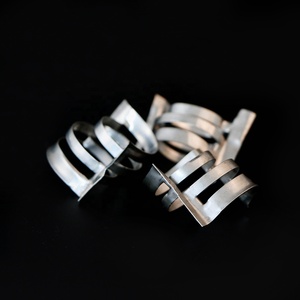 Anneaux conjugués en acier inoxydable 304 de 25 mm, 38 mm, 50 mm, 76 mm pour remplisseurs de tours chimiques, haute pureté, certifiés ISO9001, transfert de masse - Product Image 4