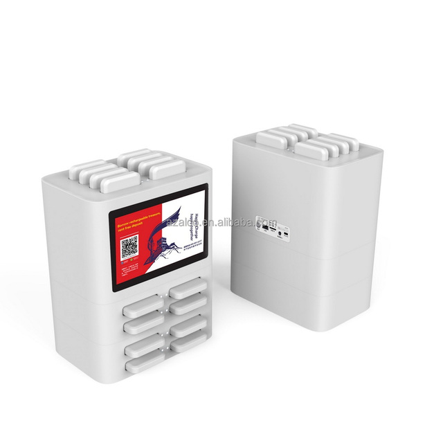 Advertising Mobile Phone Portable Chargers Automatic Disinfection Sharing Power Bank Rental Safe Charging Station