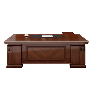 Escritorio Ejecutivo Moderno de Estilo Minimalista, Mueble de Oficina con Gabinete de Almacenamiento de Tablero de Melamina - Product Image 4