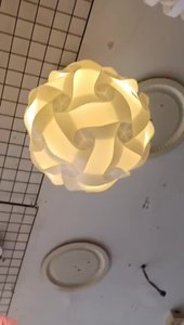 Danemark Simple personnalité IQ boule PP lustre invité salle à manger chambre lumière PVC étude barre lumineuse allée lustre - Product Image 6