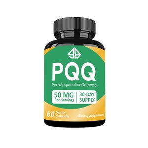 Cápsulas Veganas de PQQ (Pirroloquinolina Quinona) OEM de 50 mg, 60 Unidades, Suministro para 30 Días, Suplemento Dietético - Product Image 1