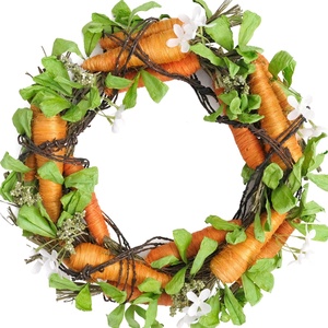 Couronne de tournesols artificiels en toile de jute, grande, rustique, de 4 pieds, avec graines, pour l'automne, style Wisteria <span class=keywords><strong>Basket</strong></span> Country Orange Memorial <span class=keywords><strong>Oasis</strong></span> - Product Image 1