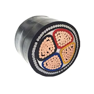 XLPE Insulated Copper Core 35mm 50mm 70mm 95mm Cu/Al/XLPE/PVC/Swa Armoured Cable PVC Sheathed Power Cable