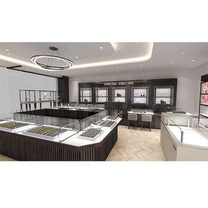 <span class=keywords><strong>Vitrine</strong></span> de présentation de bijoux en or et diamants de style royal moderne, <span class=keywords><strong>vitrine</strong></span> ronde en verre avec pieds - Product Image 1