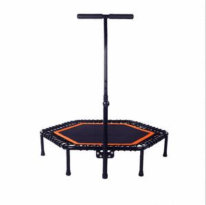 Bon trampoline de fitness à <span class=keywords><strong>force</strong></span> de charge avec un excellent matériau Mini trampoline de mise en forme du corps solide - Product Image 4