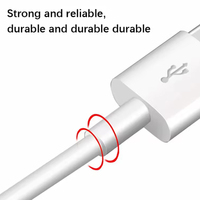 Hochwertiges TPE Flexibles 5A Schnelllade USB auf Typ-C Daten-Ladekabel für Mobiltelefone