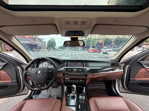 Voitures d'occasion à vendre : BMW 520Li 2013, finition élégante, 2.0T Turbo, propulsion arrière, cuir, jantes R17, faible kilométrage, berline de luxe avec rapport d'inspection - Product Image 5