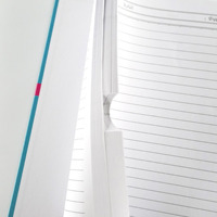 Carnet à spirale personnalisé promotionnel, bloc-notes de bureau, cahier d'exercices pour étudiants avec motif et logo personnalisés