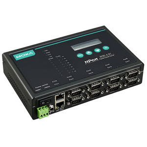 Moxa NPort 5650I-8-DT, Servidor de Dispositivos Seriales de 8 Puertos, Módulo de Comunicación Ethernet - Product Image 2
